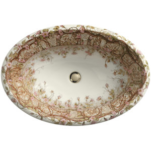 Centerpiece Tale Of Briar Self Rimming Bathroom Sink