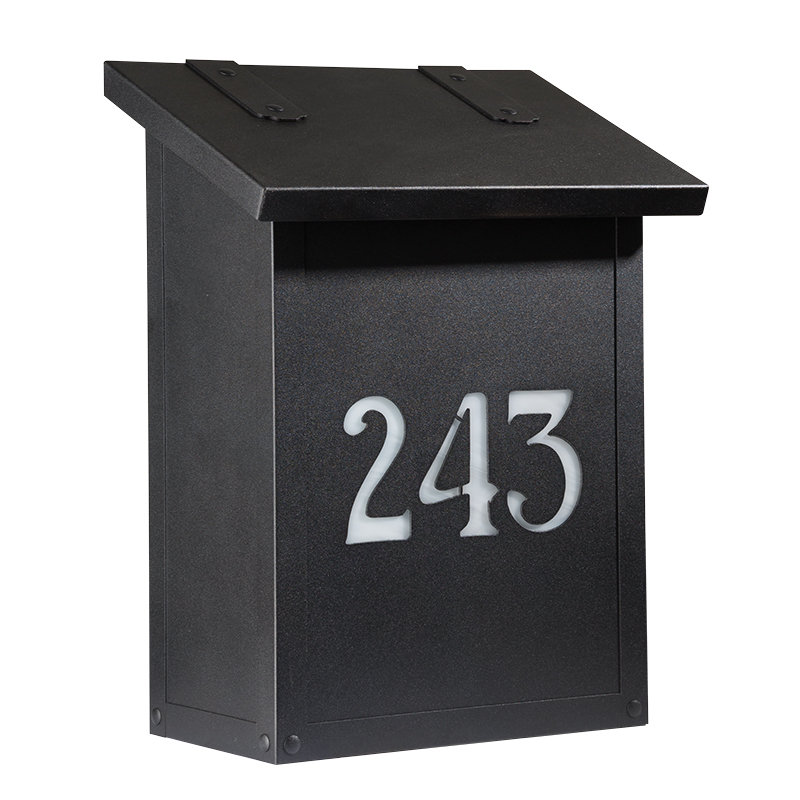 America's Finest Lighting Company Classic Wall Mounted Mailbox