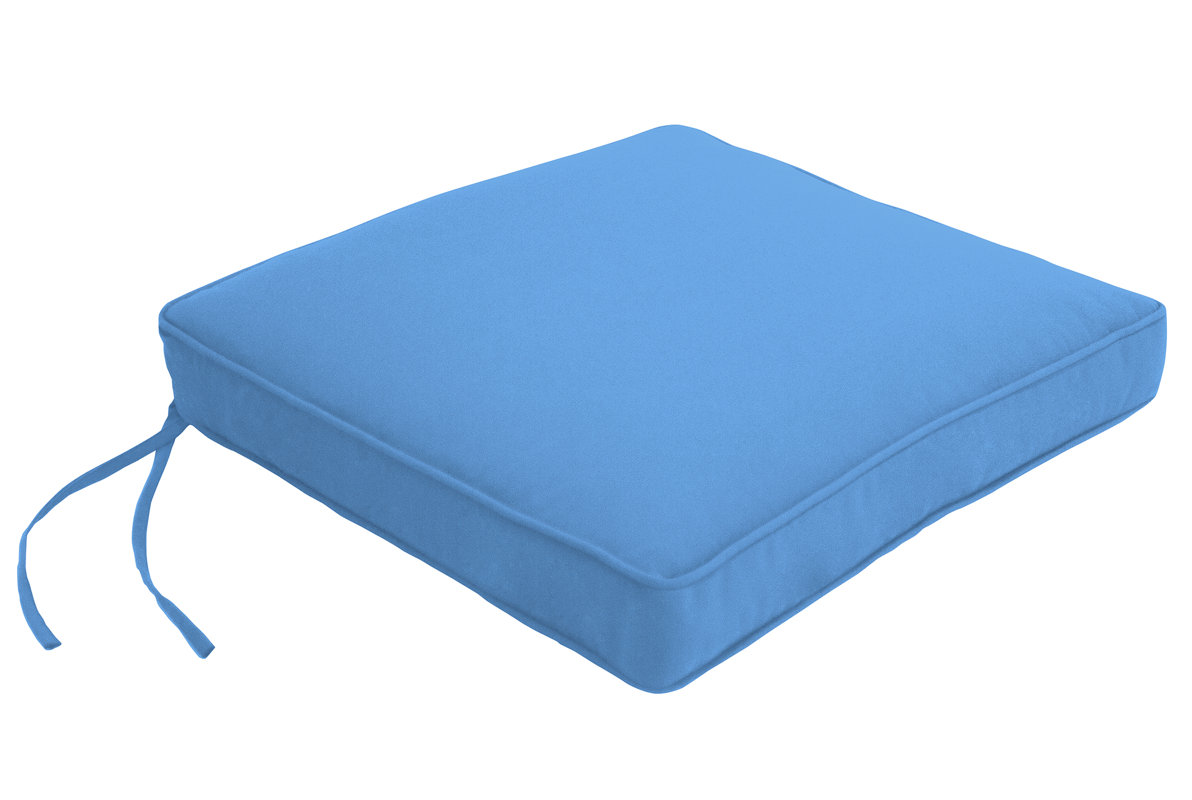 Wayfair Custom Outdoor Cushions DoublePiped Outdoor Square Dining