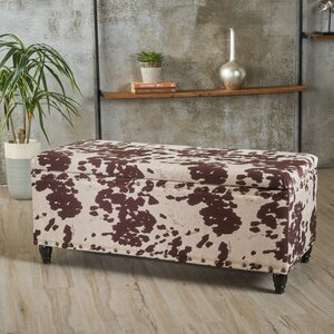 Gore Velvet Storage Ottoman