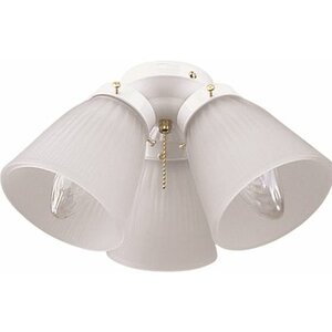 3-Light Branched Ceiling Fan Light Kit