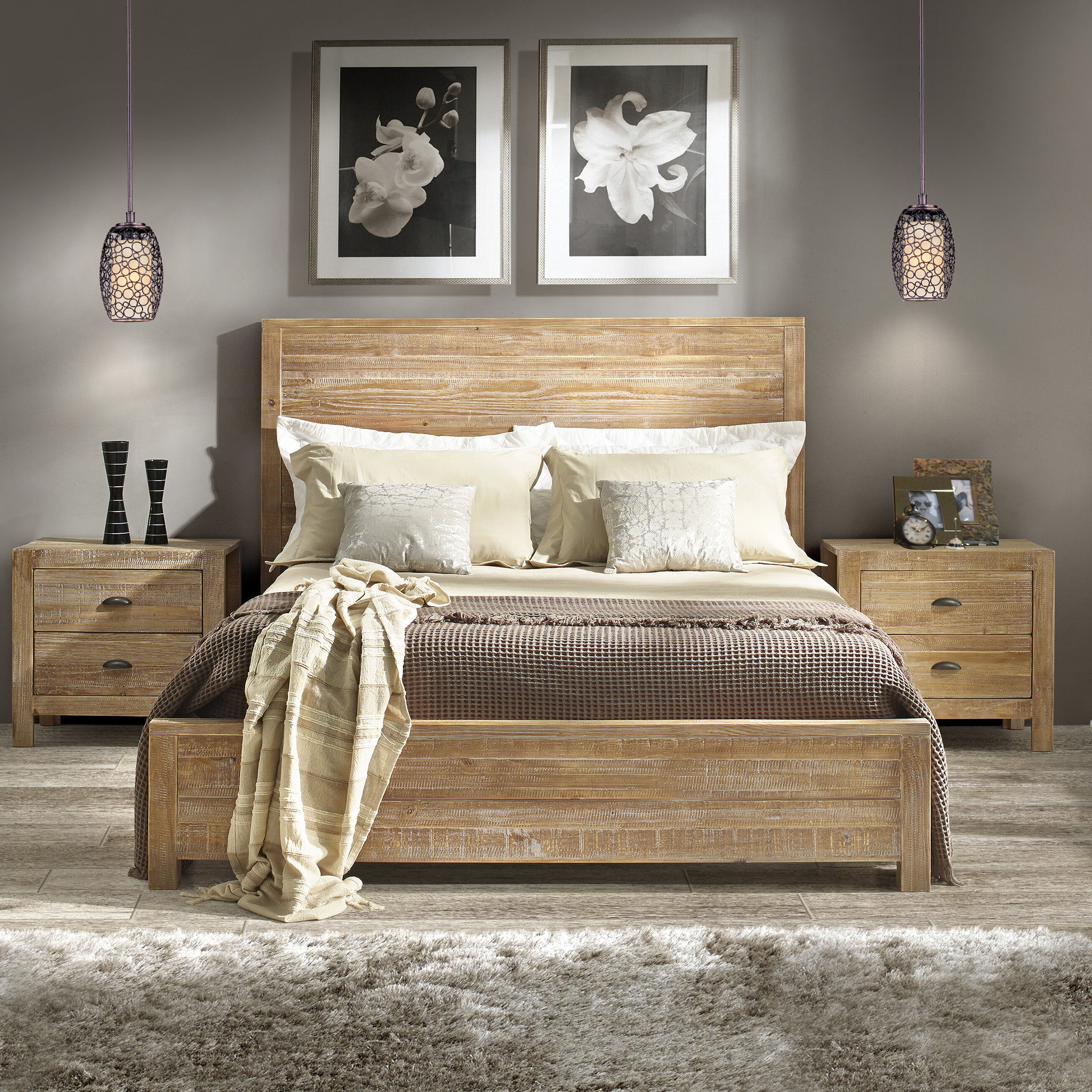 Montauk panel configurable bedroom set