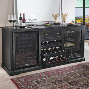28 Bottle Siena Single Zone Freestanding Wine Cooler by Wine Enthusiast