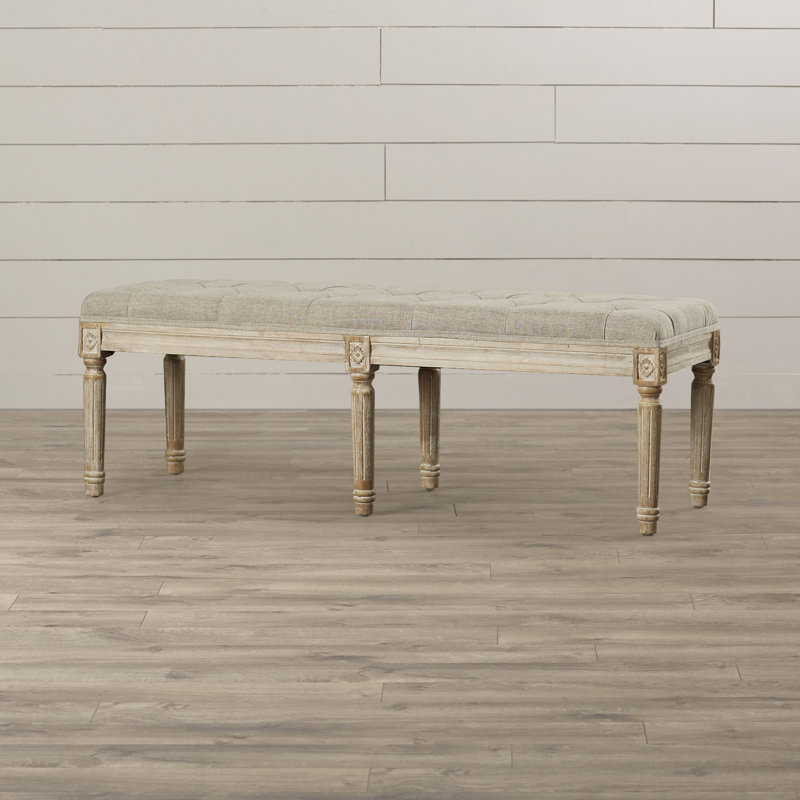 Lark Manor Letellier Wood Bench & Reviews | Wayfair