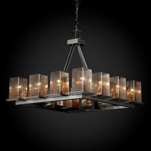 Luzerne 12-Light Shaded Chandelier