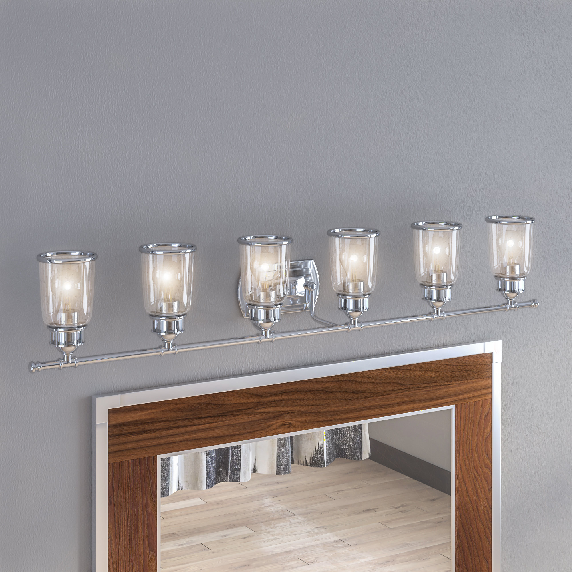 17 Stories Laurenza Bath 6 Light Vanity Reviews Wayfair