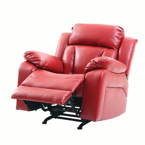 Red Leather Reclining Chair red recliners - chairs & recliners | wayfair Red Leather Reclining Chair red recliners - chairs & recliners | wayfair