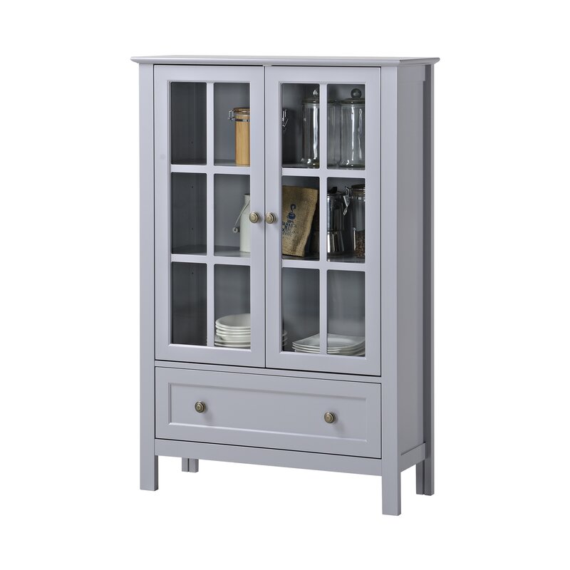 Three Posts Valerie Tall Accent Cabinet Reviews Wayfair   Valerie Tall Accent Cabinet 