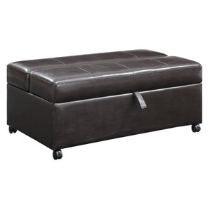 Marlo Ottoman With Twin Sleeper by Red Barrel Studio