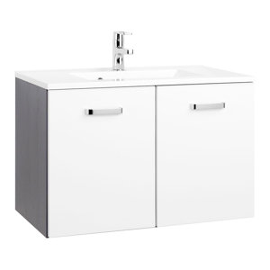 Held Möbel 80 cm Waschtisch Bologna mit Armatur