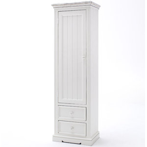 Garderobenschrank Opia, 200 cm H x 60 cm B x 40 cm T von Home & Haus