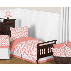 Mod Diamond 5 Piece Toddler Bedding Set