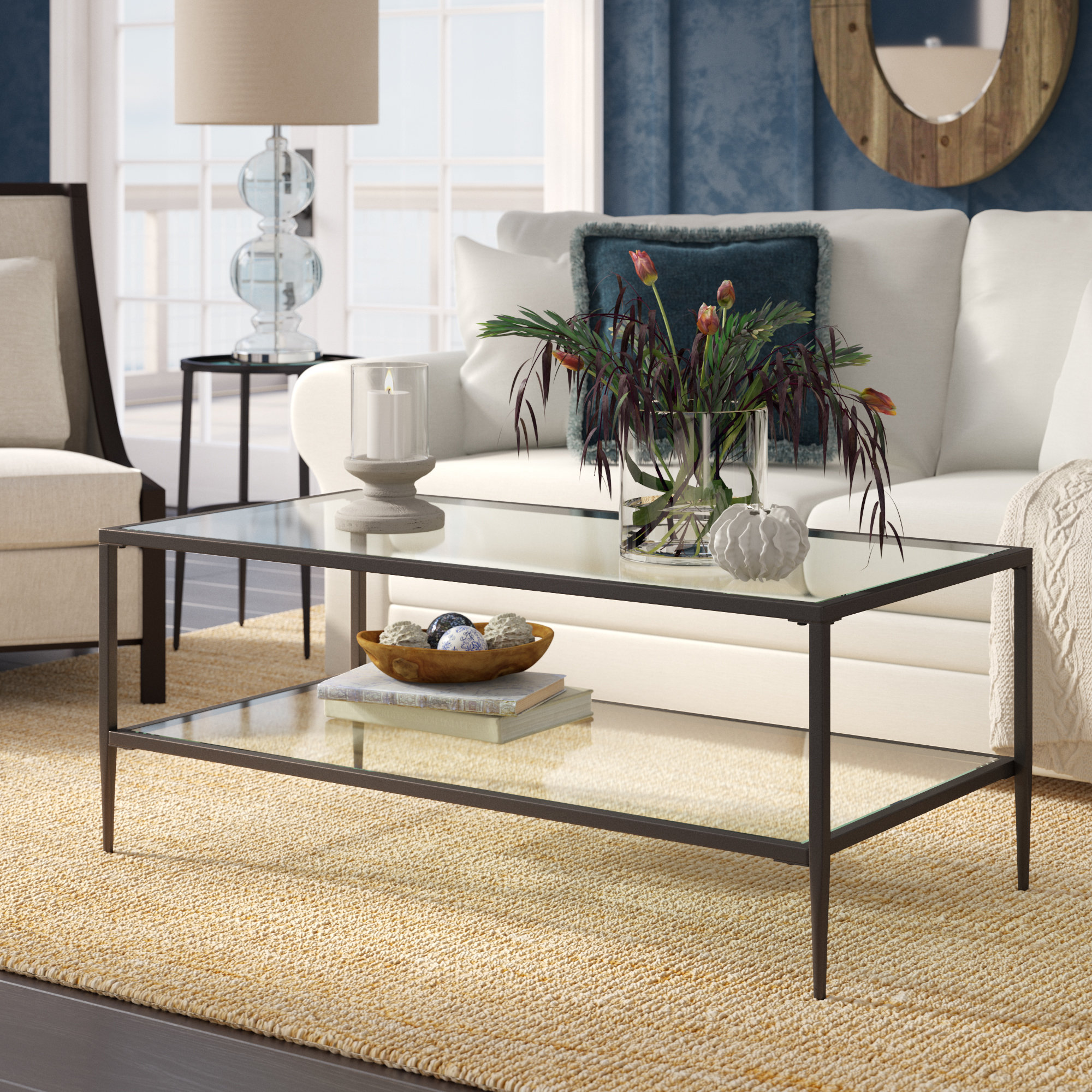 Double Coffee Table Design Ideas