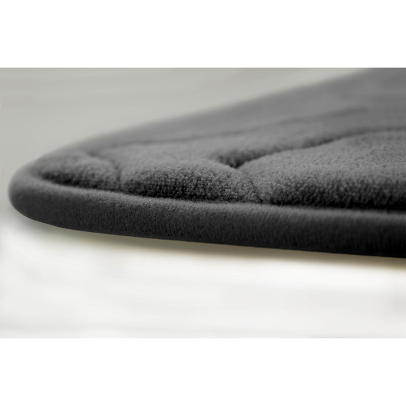 Bath Studio Naoli Small Plush Memory Foam Bath Mat Set & Reviews Wayfair