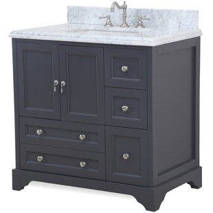 36 Inch Vanities Save Kitchen Bath Collection Madison 36 Single Bathroom Vanity Set