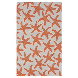 Solana Orange Indoor/Outdoor Area Rug