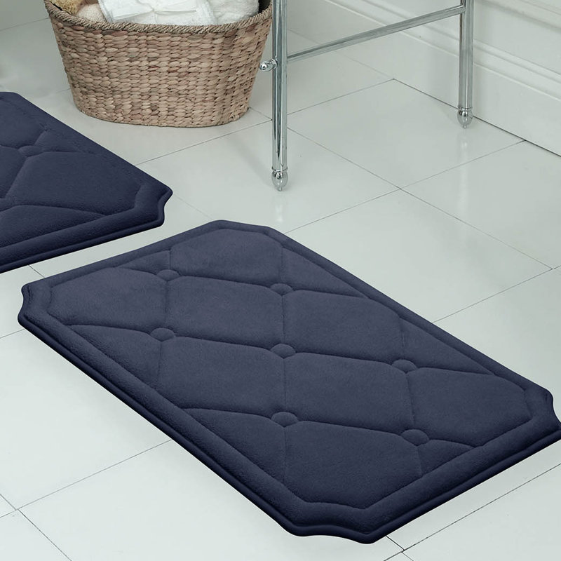 Bath Studio Gertie Premium Micro Plush Memory Foam Bath Mat & Reviews