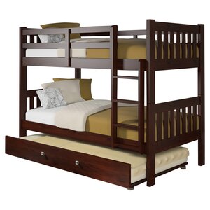 Washington Twin Bunk Bed with Trundle