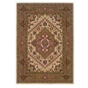 Bienville Hand-Tufted Brown Area Rug