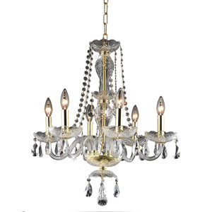 Rolando 6-Light Crystal Chandelier