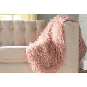 Cobbett Faux Fur Throw Blanket