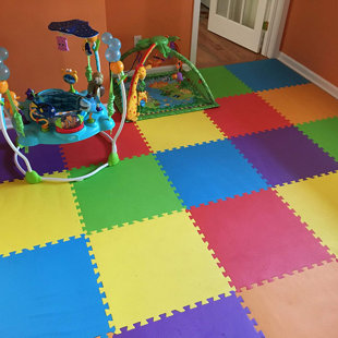 ECR 4 Kids Softzone 4-Section Pliant Panneau Kids Tumbling Exercice Tapis 4 x 6