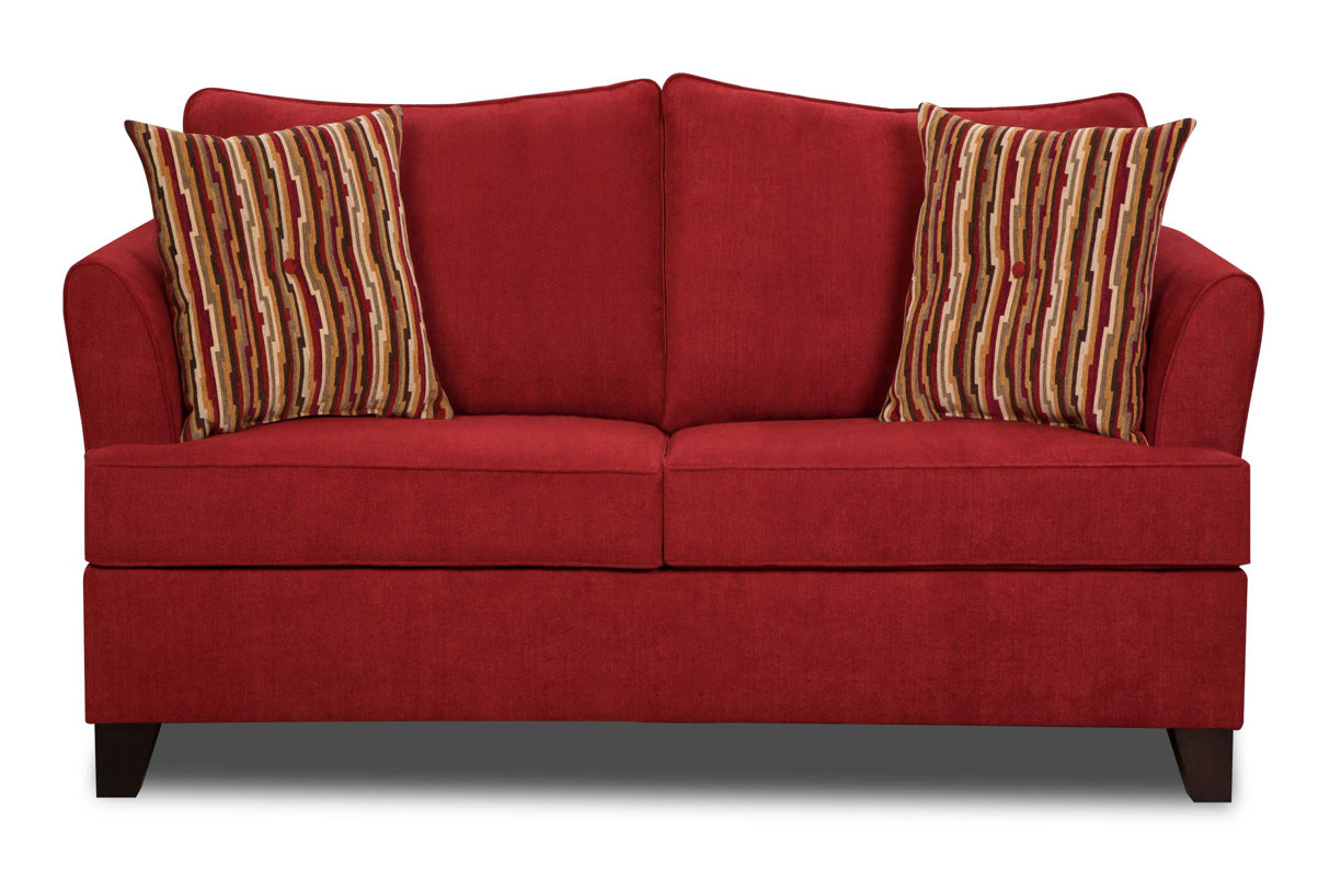 red barrel studio simmons upholstery antin loveseat sleeper sofa red barrel studio simmons upholstery antin loveseat sleeper sofa