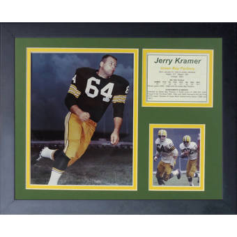 11 x 14-Inch Legends Never Die Ray Nitschke Framed Photo Collage