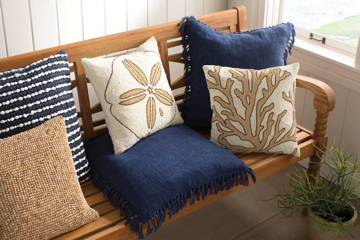 Pine Cone Hill Laundered Linen Throw Pillow & Reviews Wayfair