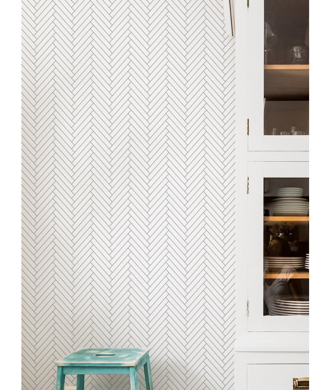 Mckillip Herringbone 4 L X 24 W Tile And Stick Wallpaper Roll Mckillip Herringbone 4 L X 24 W Tile And Stick Wallpaper Roll