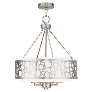 Laufer 5-Light Drum Chandelier