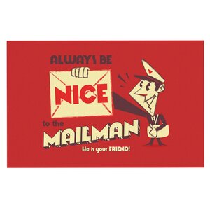 Roberlan 'Be Nice to the Mailman' Doormat