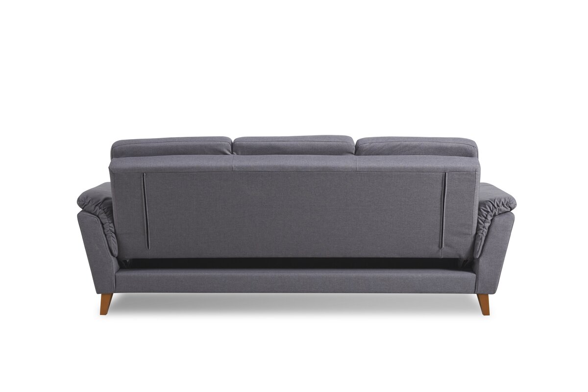 elan 3 seater fabric sofa bed