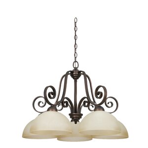 Provano 5-Light Shaded Chandelier