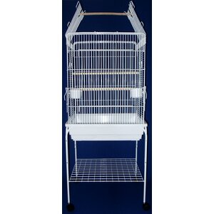 Open Top Small Parrot Bird Cage