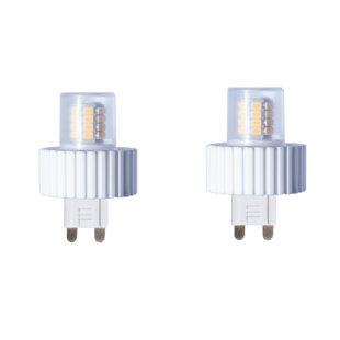G9 Xenon Bulbs Wayfair 5w G9 Dimmable Led Capsule Light Bulb Set Of 2
