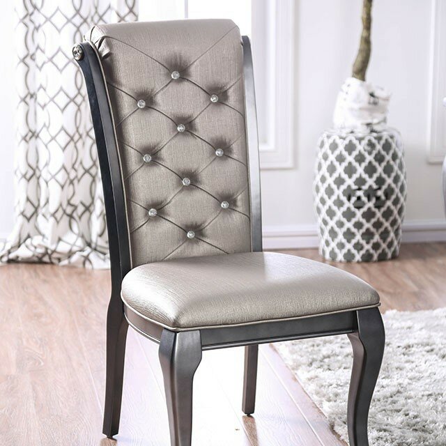 Rosdorf Park Keyon Upholstered Dining Chair Wayfair