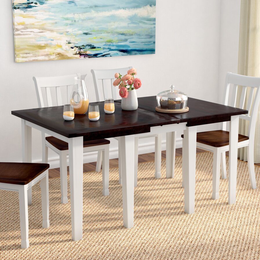 Tamiami Rectangular Leg Extendable Dining Table