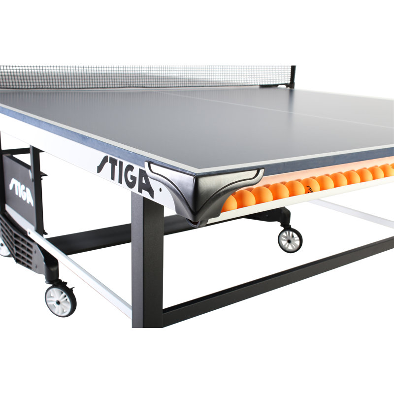 Stiga Sts 385 Regulation Size Foldable Indoor Table Tennis Table 19mm Thick