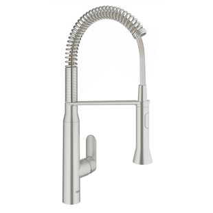 Grohe Faucets Wayfair K7 Single Handle Kitchen Faucet With Silkmove By Grohe