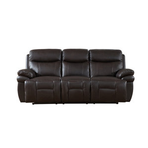 Rushmore 3 Piece Leather Living Room S..