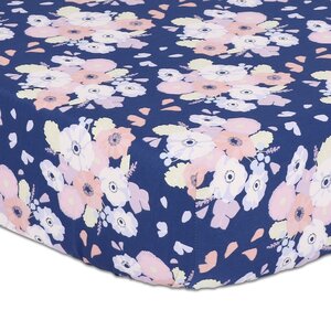 Floral Fitted Crib Sheet