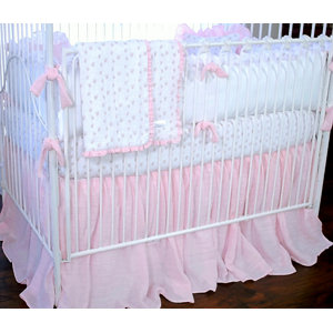 Butterfly Tales 100% Cotton 4 Piece Crib Bedding Set