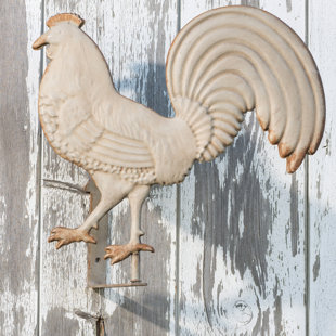 En Rooster Wall Decor Wayfair Metal Rooster Wall Decor