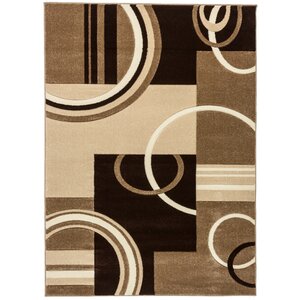 Dawson Galaxy Waves Ivory Area Rug