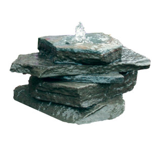 Natural Stone AquaRock Garden Fountain Kit