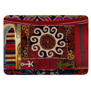 Burst of diverse by S. Seema Z Bath Mat