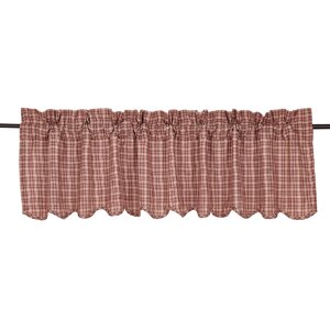 Adell Scalloped Curtain Valance