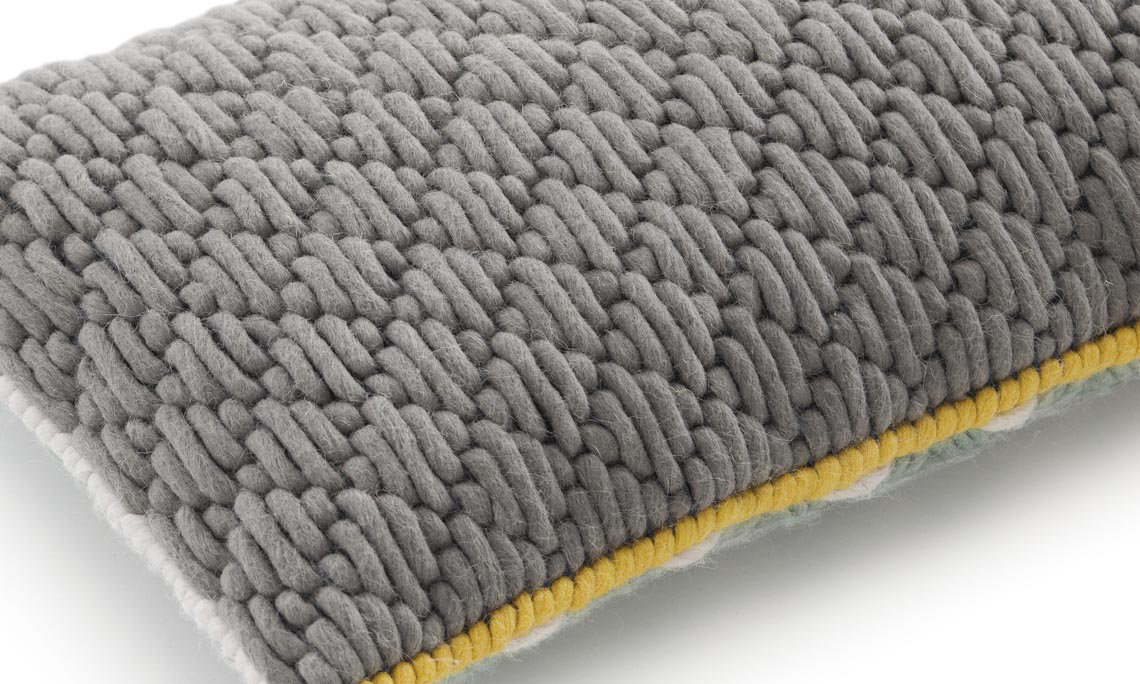 GAN RUGS Silai Wool Lumbar Pillow & Reviews Wayfair