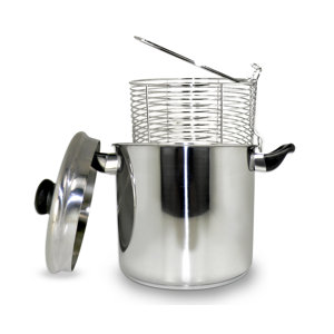 5.7 Liter Stainless Steel Stove Top Deep Fryer